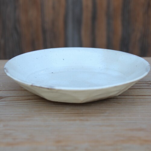 粉引面取平鉢Ｑ