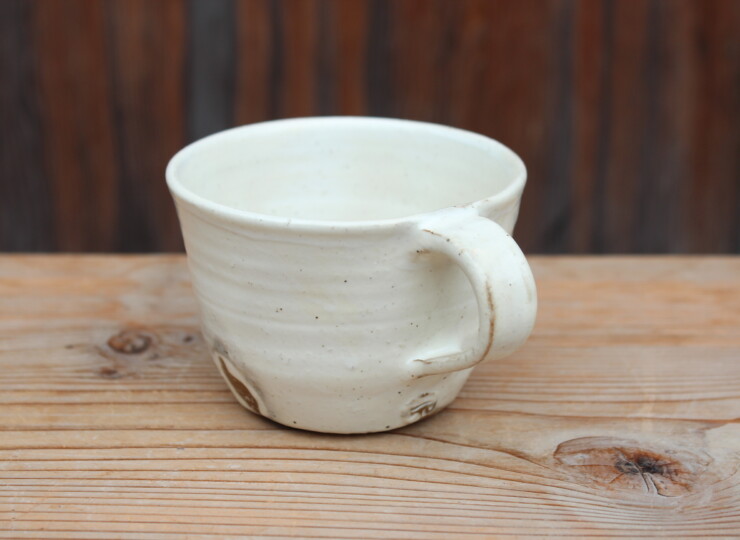 粉引マグカップF