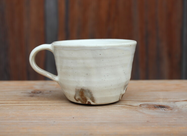 粉引マグカップF