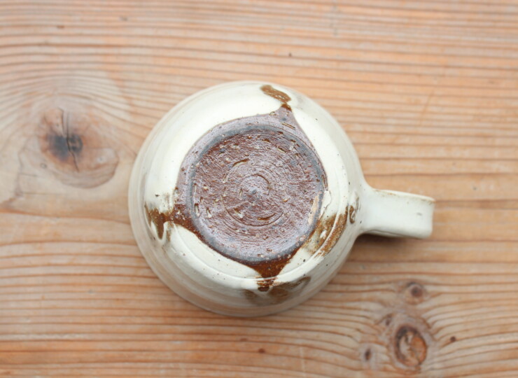 粉引マグカップF