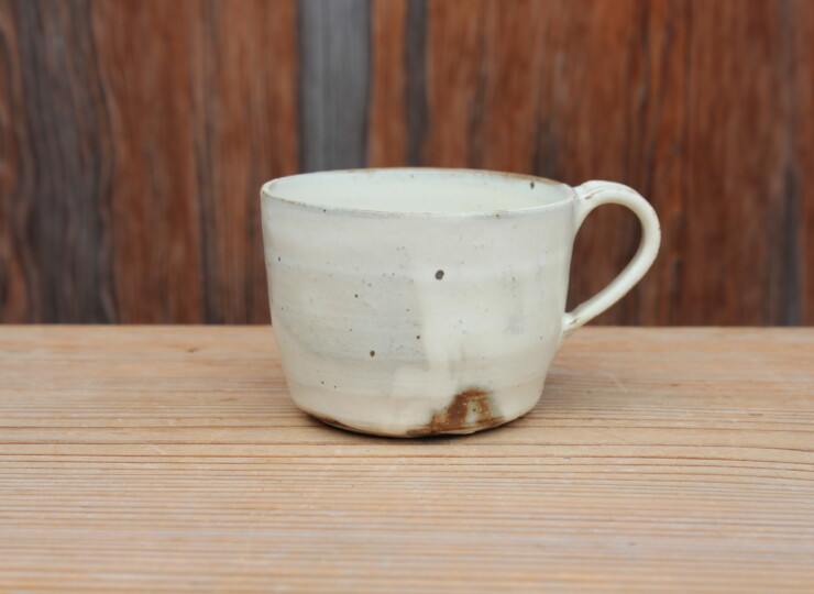 粉引マグカップＦ