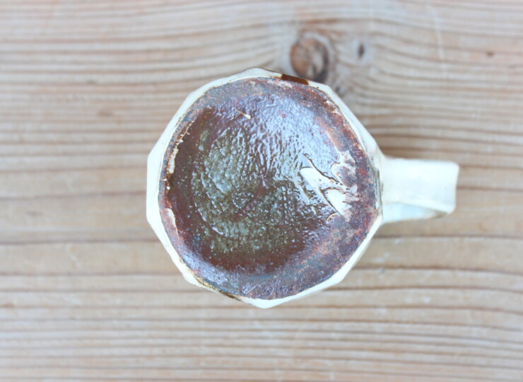 粉引面取マグカップＧ