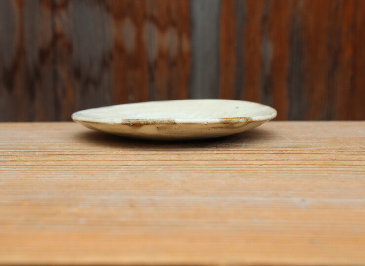 粉引石目小皿Ｒ