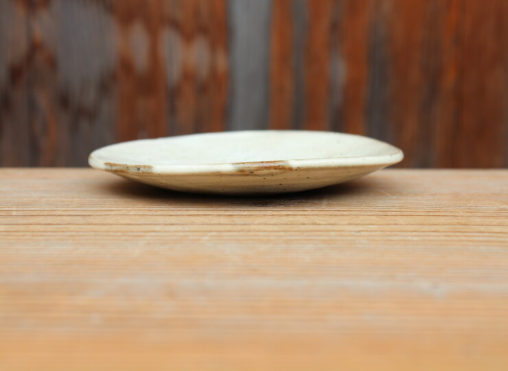 粉引石目小皿Ｓ