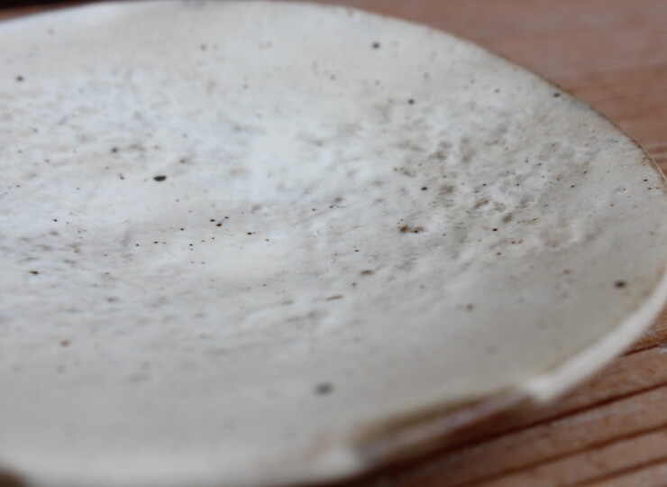 粉引石目小皿Ｓ