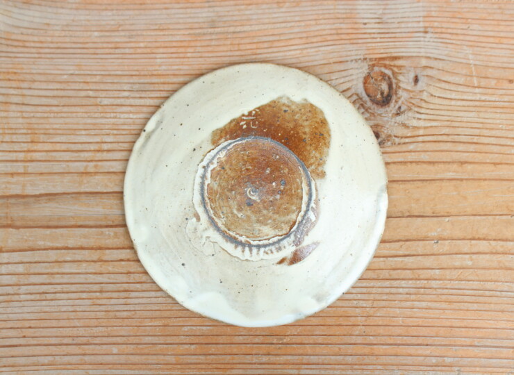 粉引石目小皿Ｓ