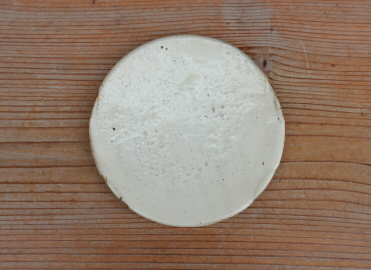 粉引石目小皿Ｔ