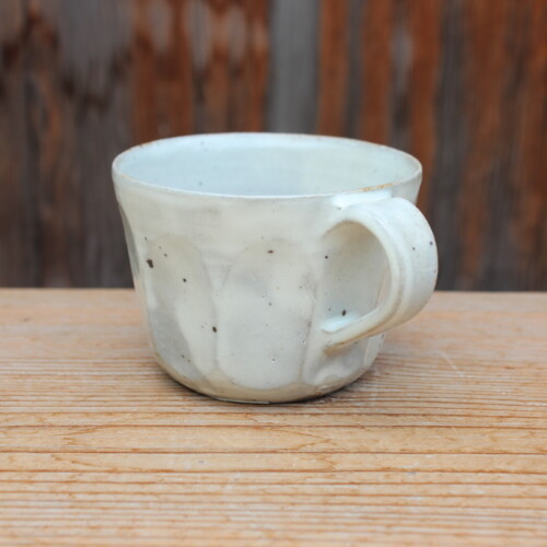 粉引面取カップＫ