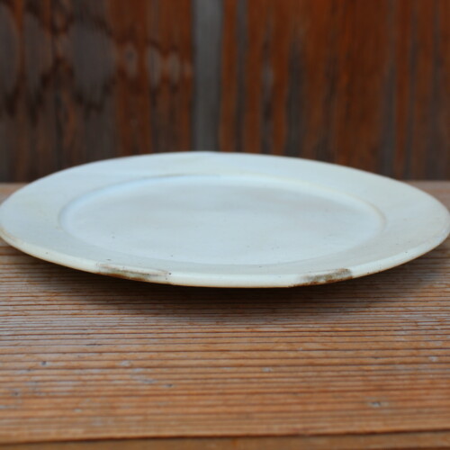 粉引リムプレートＩ