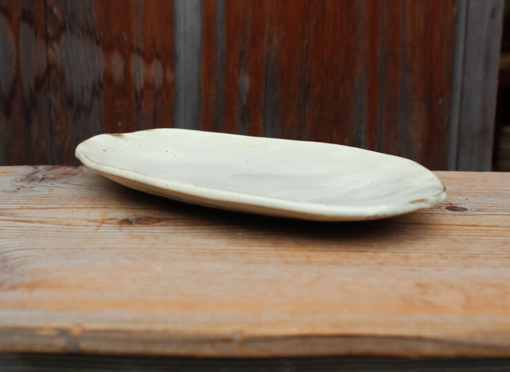 花岡 隆　粉引 楕円皿 ４枚セット 花岡 隆 粉引 楕円皿 4枚セット 2月ネットショップギャラリー | 花岡