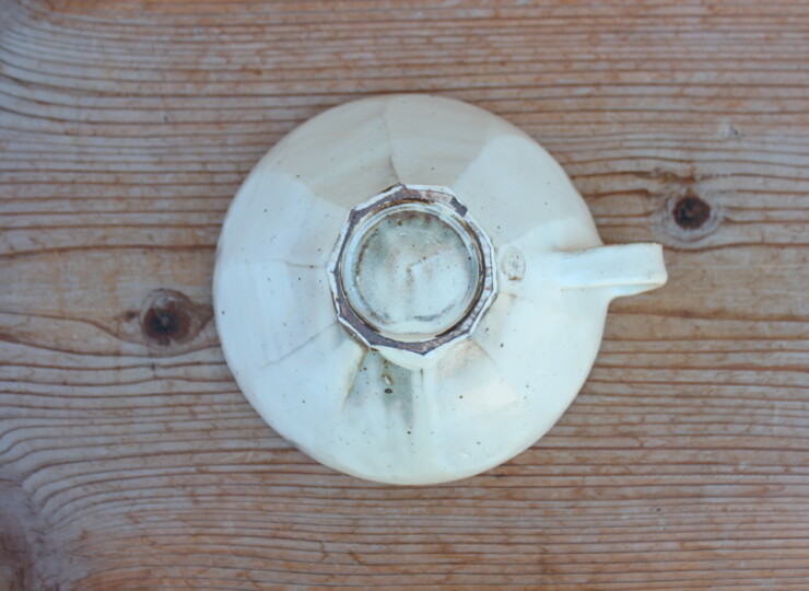 粉引面取スープカップＧ