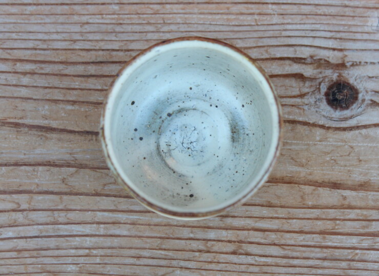 花岡隆｜酒器｜粉引ぐい吞みA | 花岡 隆［花窯］ 公式サイト｜Yutaka