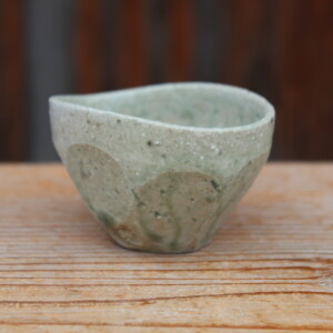 灰釉面取小鉢Ｃ