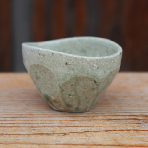 灰釉面取小鉢Ｃ