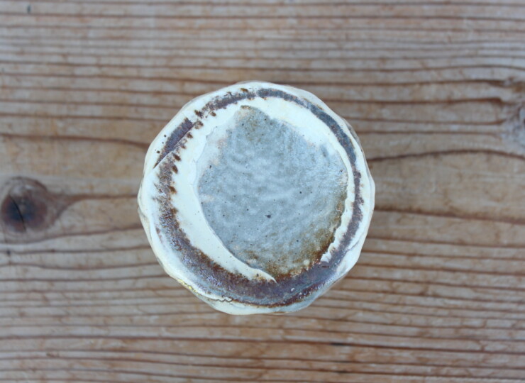 粉引面取湯呑Ｃ