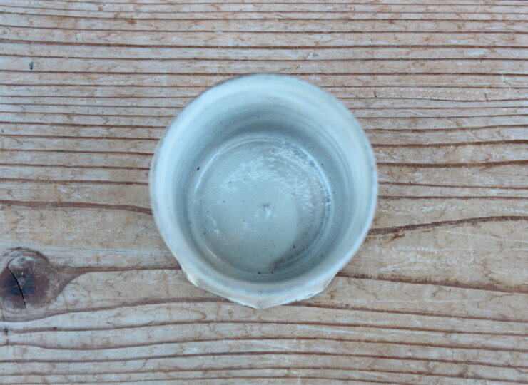 粉引面取湯呑Ｌ