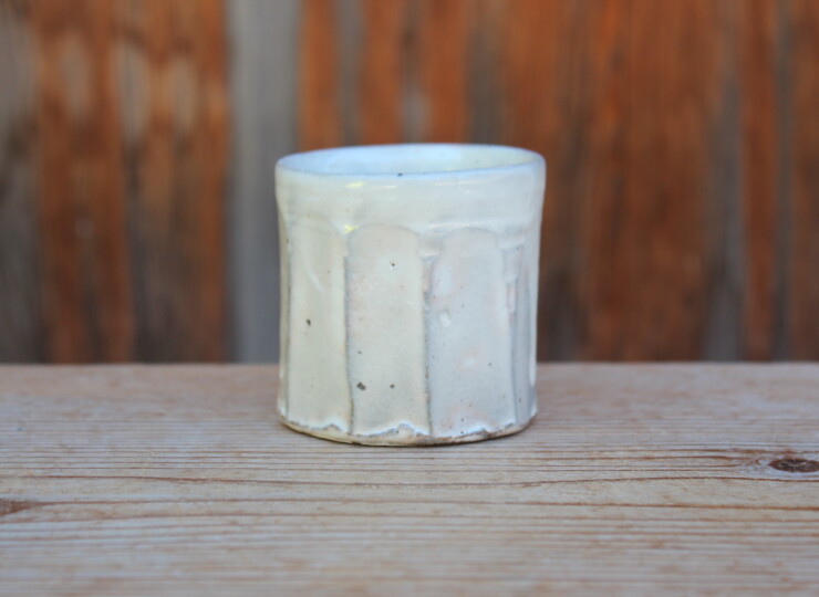 粉引面取湯呑Ｍ