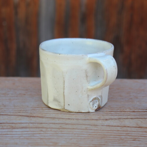 粉引面取マグカップＭ