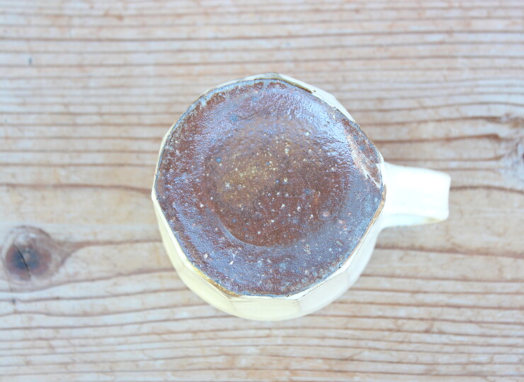 粉引面取マグカップＭ