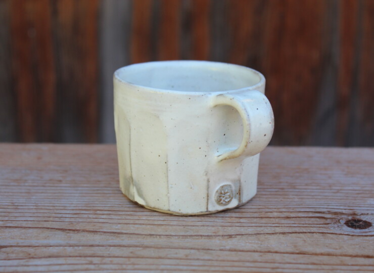 粉引面取マグカップR