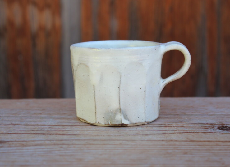 粉引面取マグカップR