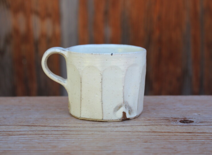 粉引面取マグカップR