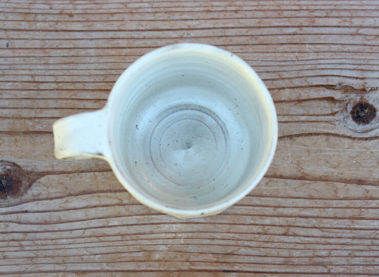 粉引面取マグカップR