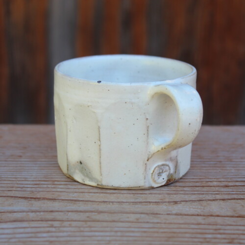 粉引面取マグカップＳ