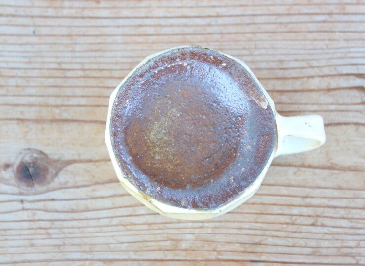 粉引面取マグカップS