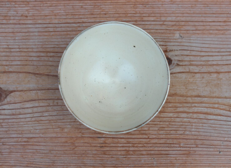 粉引面取飯碗Ａ