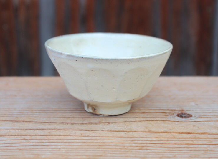 粉引面取飯碗Ｂ