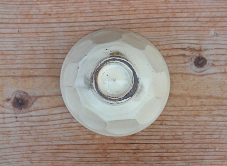 粉引面取飯碗Ｃ