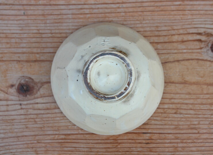 粉引面取飯碗Ｄ