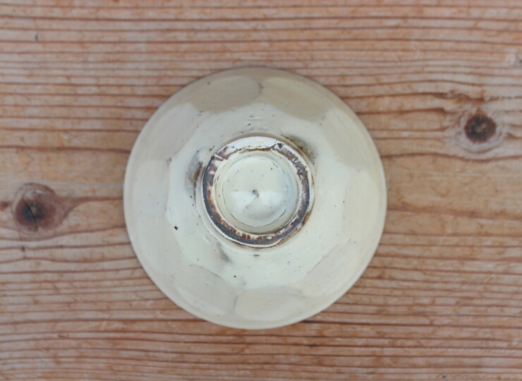 粉引面取飯碗Ｈ