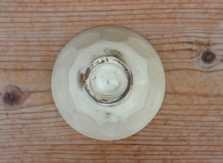 粉引面取飯碗Ｉ