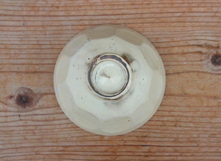 粉引面取飯碗Ｊ