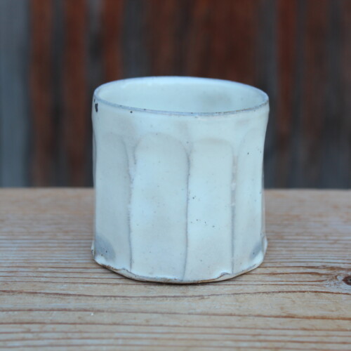 粉引面取湯呑Ｊ