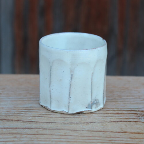 粉引面取湯呑Ｎ