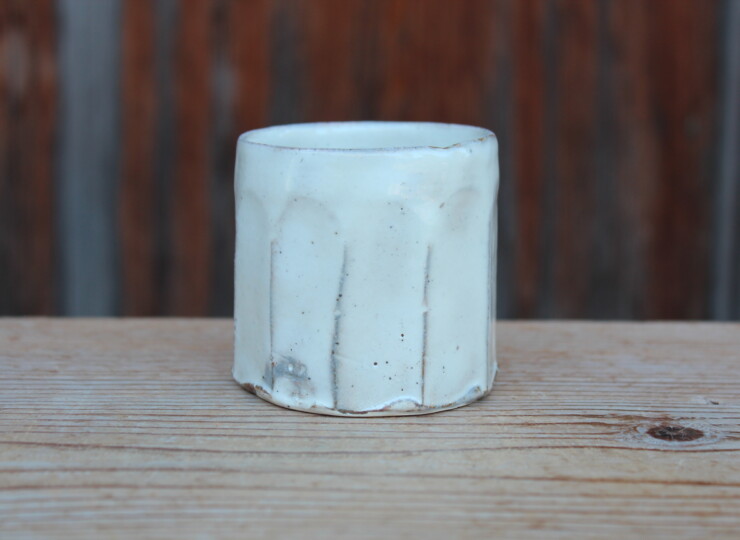 粉引面取湯呑Ｎ