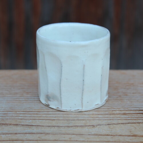 粉引面取湯呑Ｓ