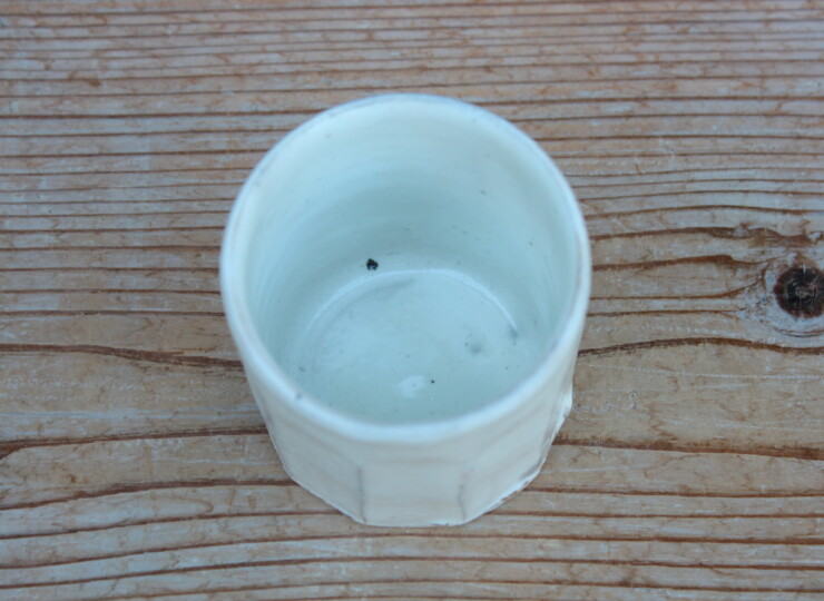 粉引面取湯呑Ｓ