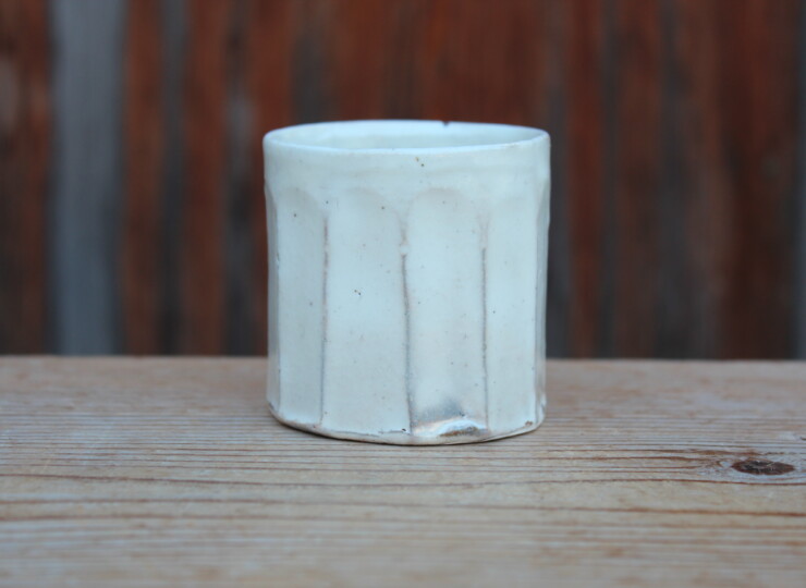 粉引面取湯呑Ｔ