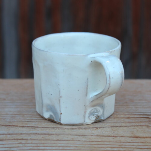 粉引面取マグカップＩ