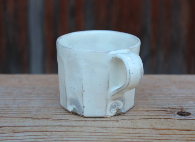 粉引面取マグカップＩ