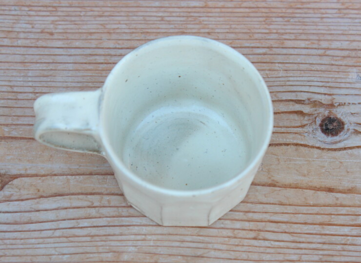 粉引面取マグカップＫ