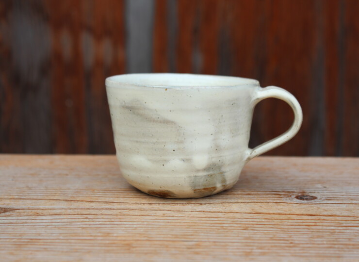 粉引マグカップＨ