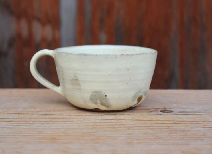 粉引マグカップＪ