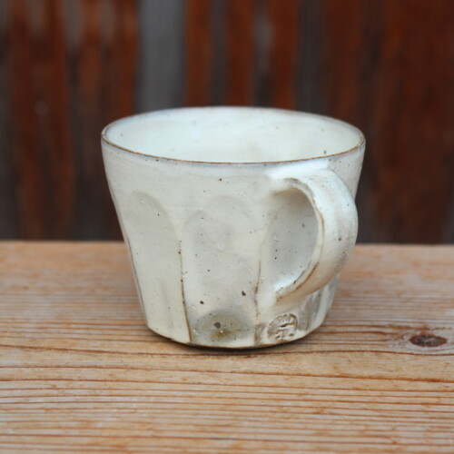 粉引面取マグカップＫ