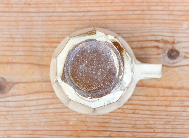 粉引面取マグカップＫ