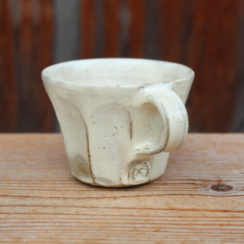 粉引面取マグカップＭ